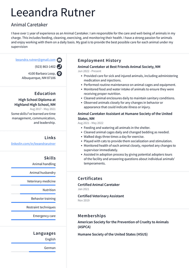 veterinary-assistant-resume-example-and-writing-guide-resumelawyer