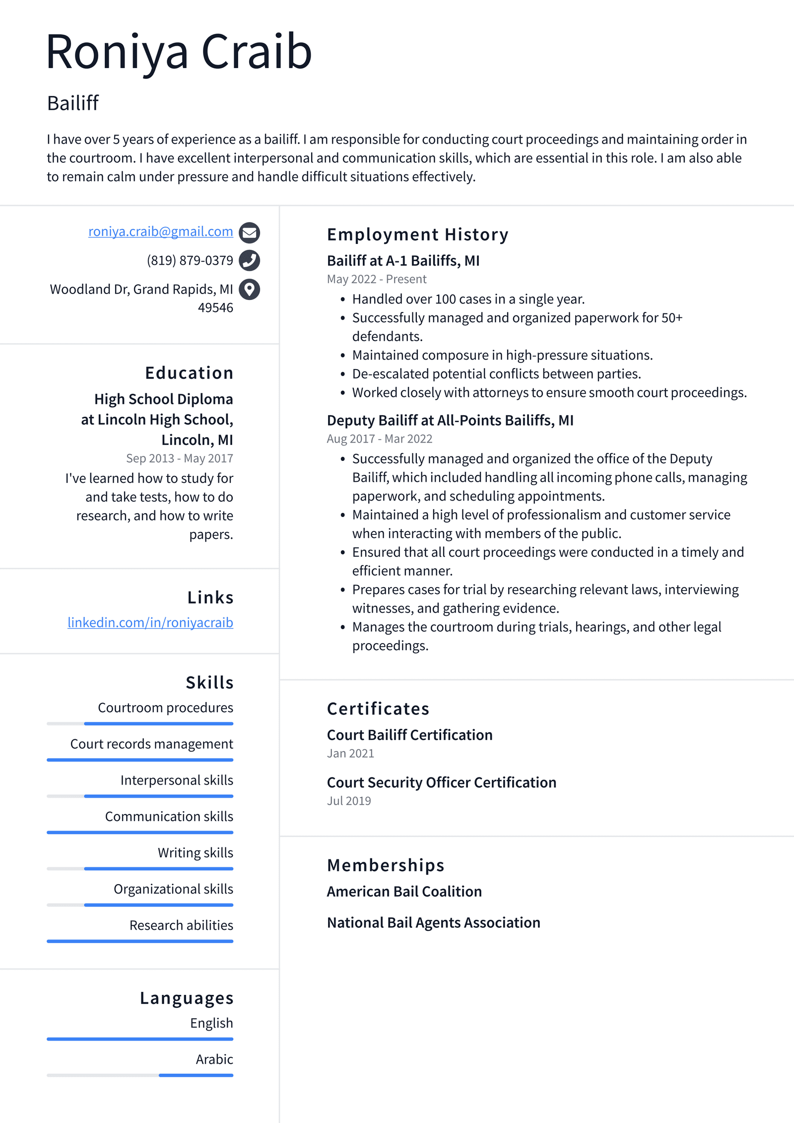 Legal Assistant Resume Example and Writing Guide - ResumeLawyer