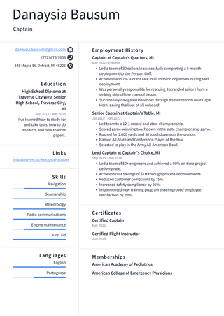 Airline Pilot Resume Example and Writing Guide - ResumeLawyer