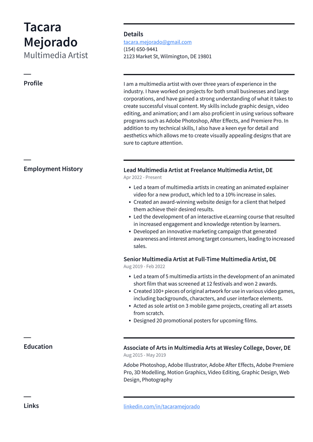 Art Therapist Resume Example and - Multimedia Artist Resume Example TwU6C 1024w 