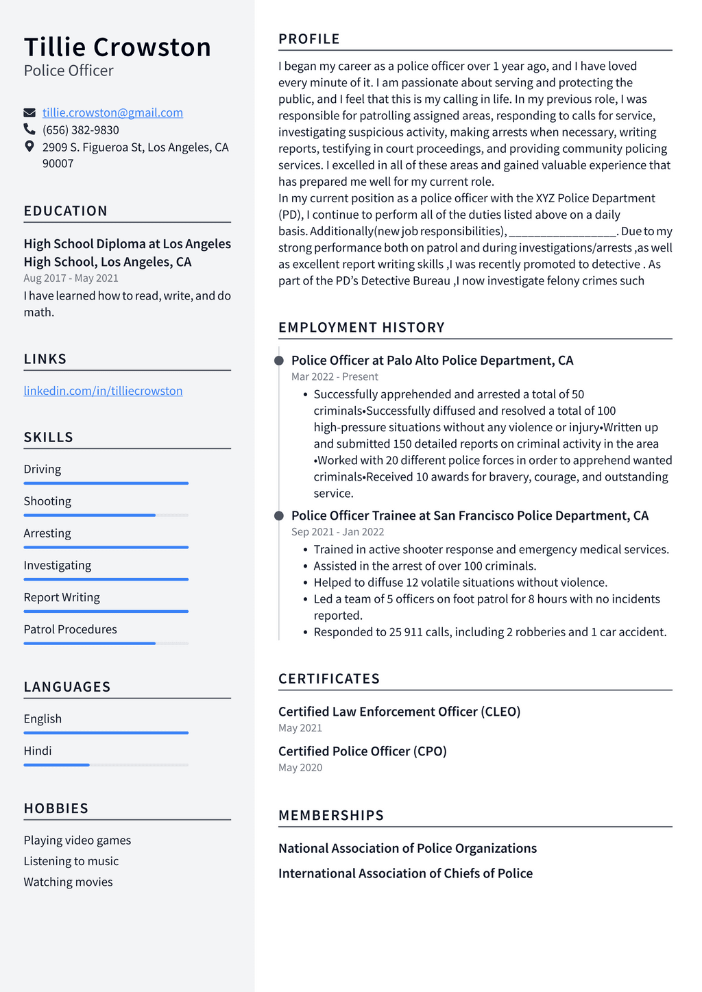 Doorman Resume Example And Writing Guide - Resumelawyer