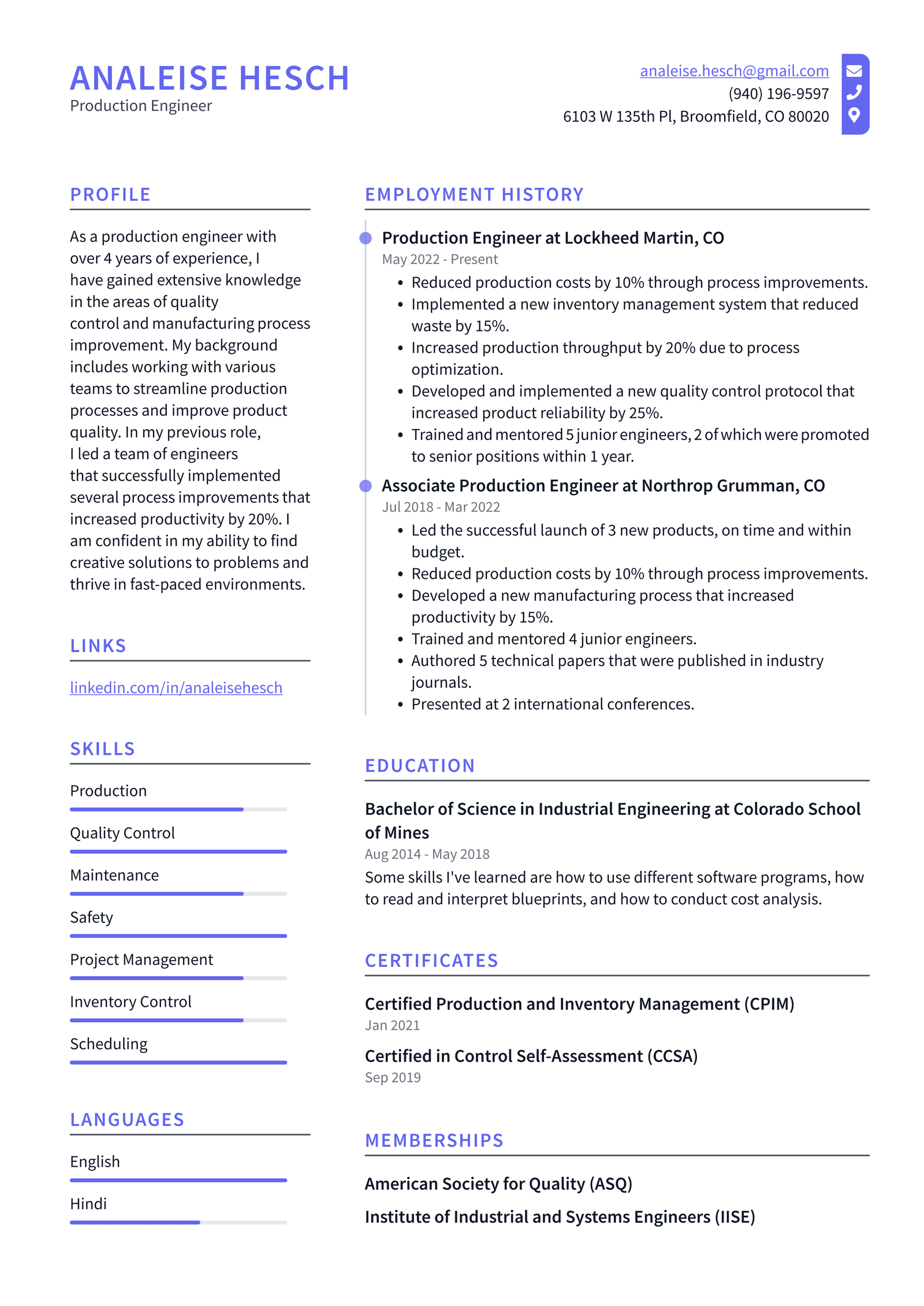 Production Worker Resume Example - Production Engineer Resume Example Bc22C 1600w 