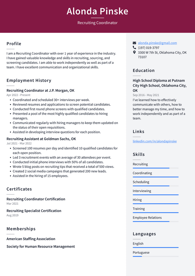 Track Coach Resume Example and Writing Guide ResumeLawyer