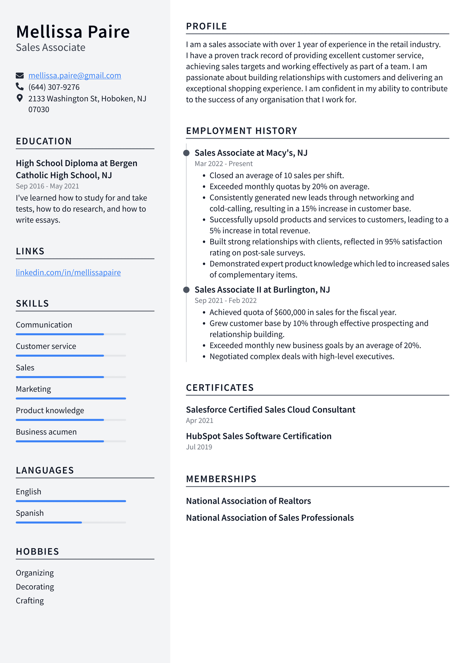 Telemarketer Resume Example and Writing Guide ResumeLawyer