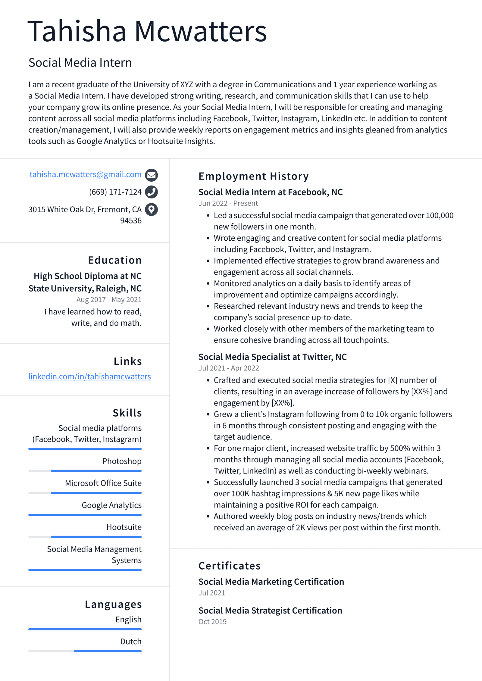 Social Media Manager Resume Example And Writing Guide social-media-manager-resume-example-and-writing-guide