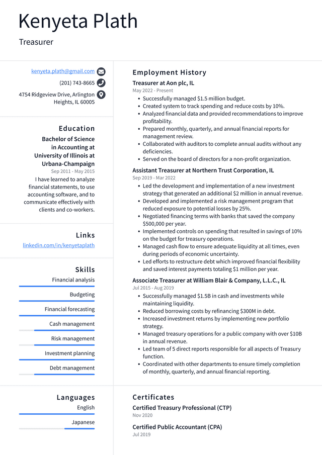 Bookkeeper Resume Example and Writing Guide - ResumeLawyer